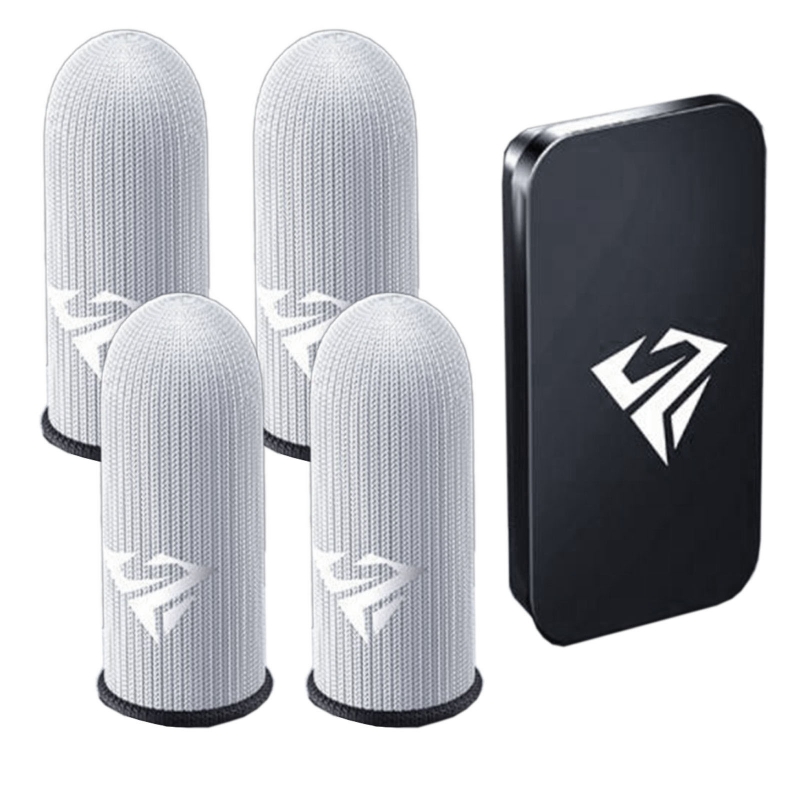 Gaming Console Buttons - 2개입 모바일 게임용 손가락 장갑, 땀