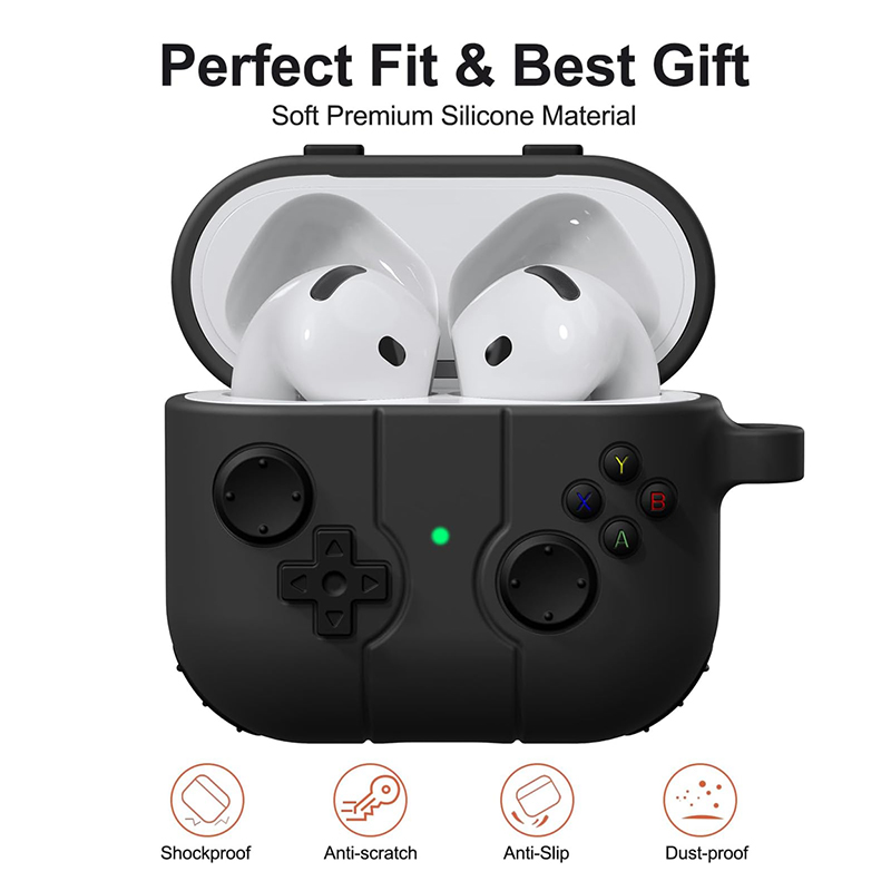 실리콘 이어폰 커버 에어팟 4 3용 키체인 게임 콘솔  - Gaming Console Keychain 리뷰 및 가격