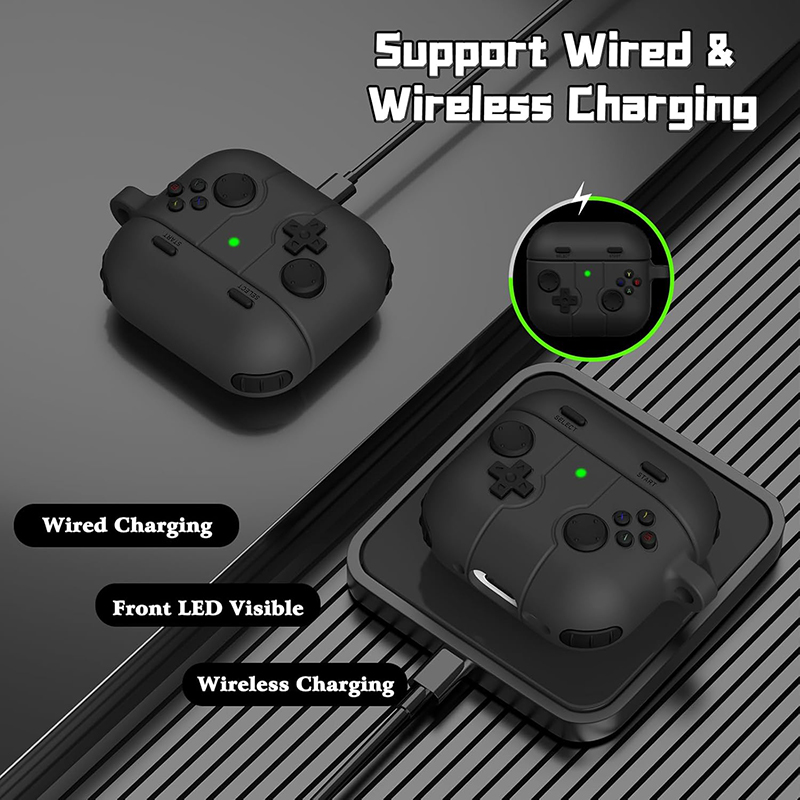 실리콘 이어폰 커버 에어팟 4 3용 키체인 게임 콘솔  - Gaming Console Keychain 리뷰 및 가격