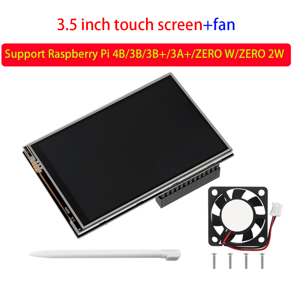 라즈베리 파이 2/3B/4B용 3.5인치 TFT 터치스 - Gaming Console Display Case 리뷰 및 가격