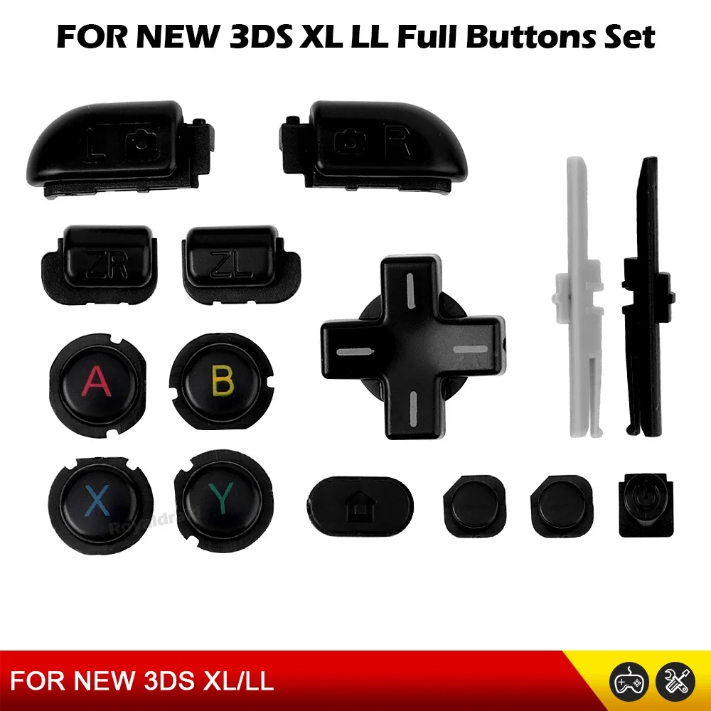 NEW 3DS XL LL 수리 부품 ABXY 버튼 LR - Gaming Console All 리뷰 및 가격