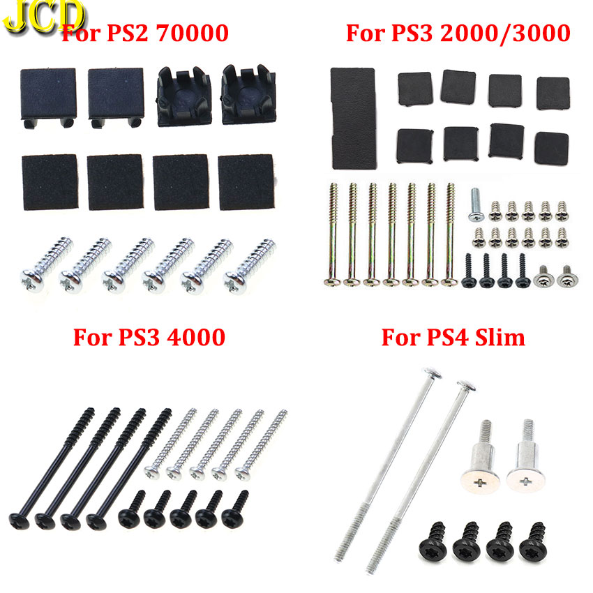 PS4 슬림 나사 나사 키트 용 JCD PS3 슬림 2 - Gaming Console Tv 리뷰 및 가격