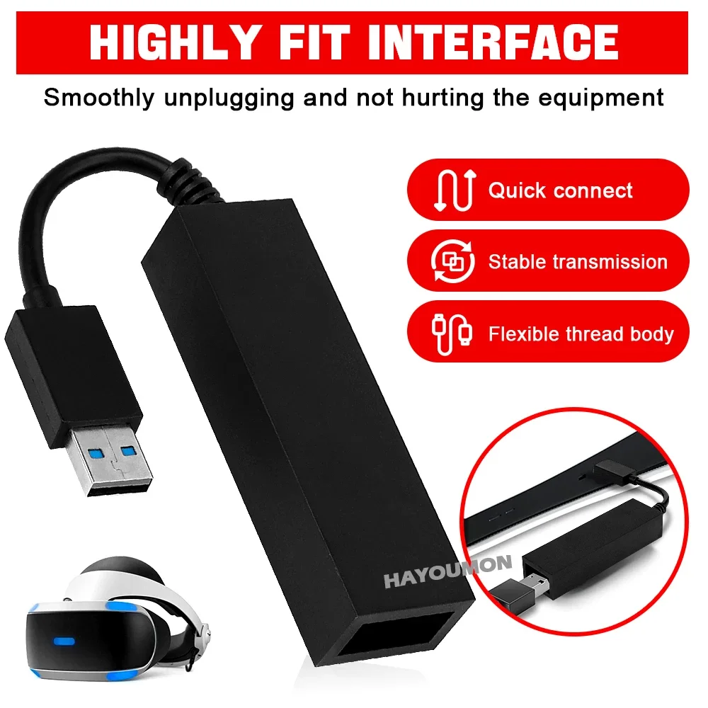 PS5 VR 케이블 어댑터, PS5 콘솔용 USB 3. - Gaming Console Buttons 리뷰 및 가격