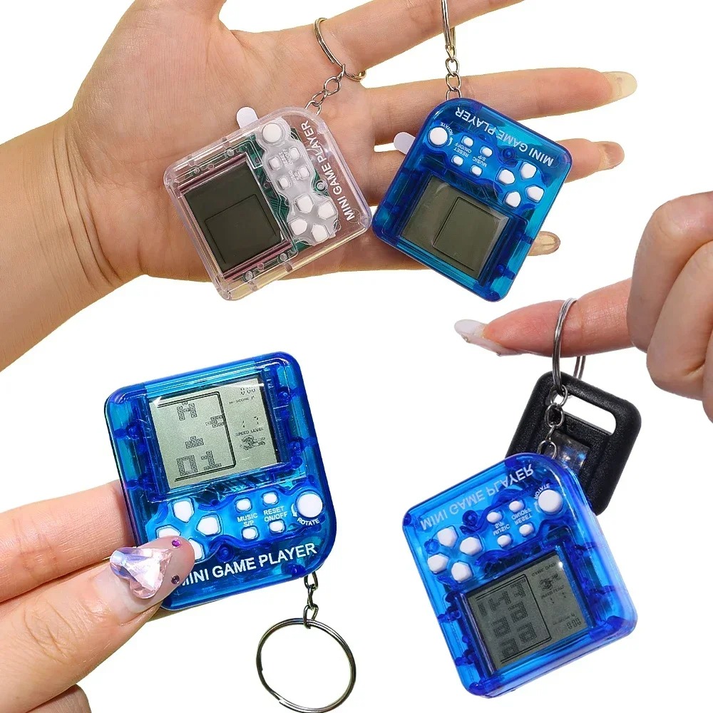 휴대용 미니 핸드헬드 게임 플레이어 클래식 전자 게임  - Gaming Console Keychain 리뷰 및 가격