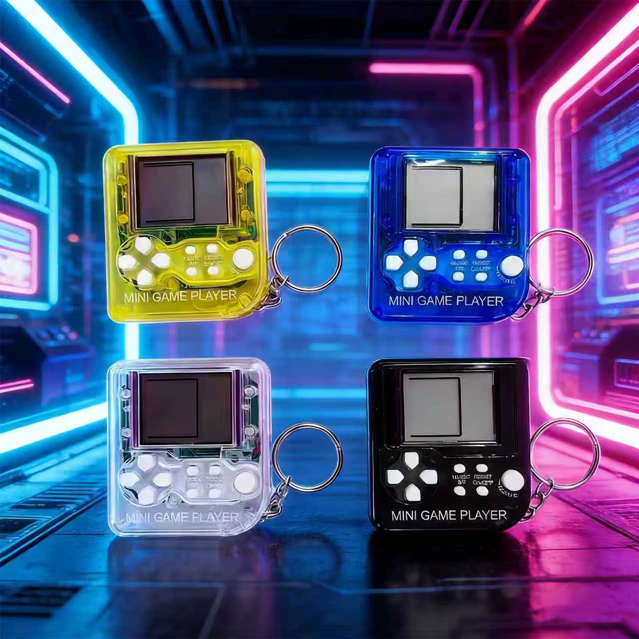 레트로 미니 휴대용 게임 콘솔 키체인 클래식 테트리스  - Gaming Console Keychain 리뷰 및 가격