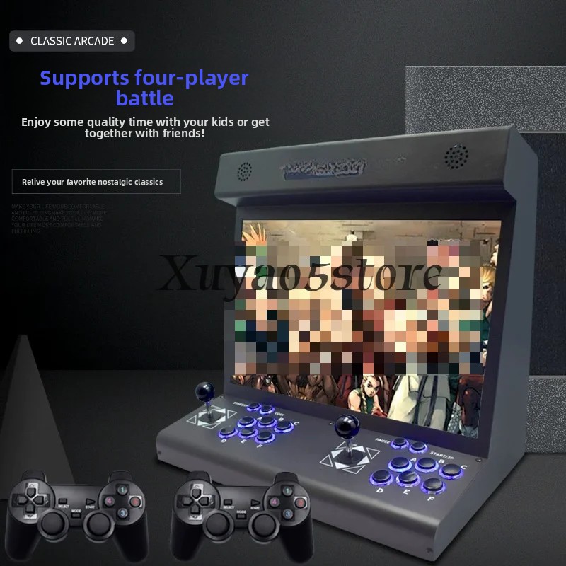 올인원 데스크탑 아케이드 게임기 듀얼 조이스틱 코인 슬 - Gaming Console In 리뷰 및 가격