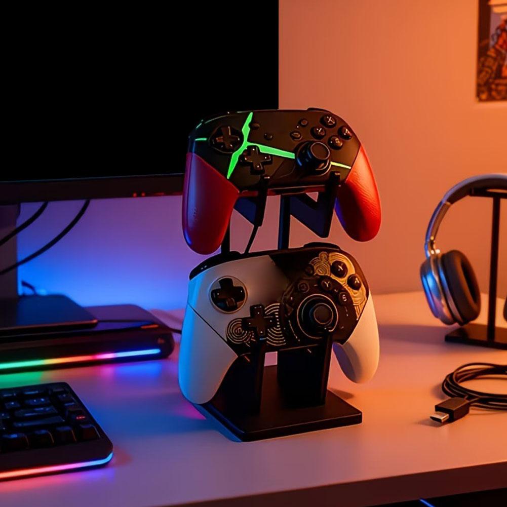 무선 듀얼 컨트롤러 거치대, 게임 컨트롤러 보관용 액세 - Gaming Console In 리뷰 및 가격