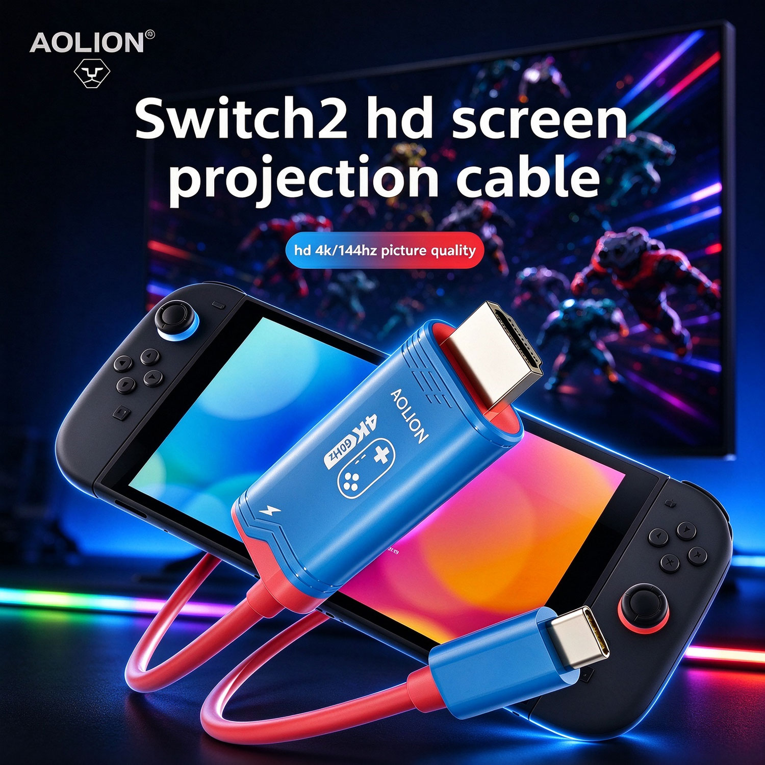 AOLION HDMI 화면 미러링 케이블, 4K 60H - Gaming Console Buttons 리뷰 및 가격